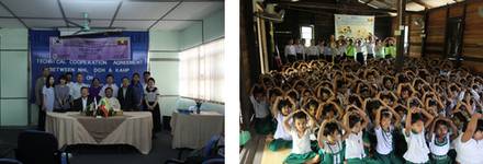 건협, 미얀마에 제1차 보건의료사업단 파견