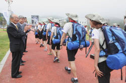동아제약 대학생 국토대장정 힘찬 출발