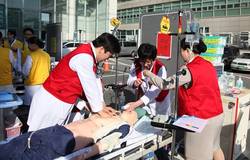 건국대병원, 재난 대비 진료 모의 훈련 실시