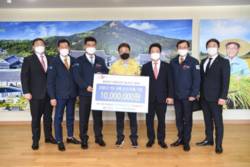 한국청년회의소, 대구·경북·청도에 코로나19 극복 위한 물품 지원