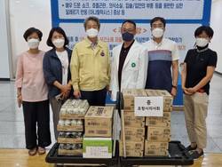 경북의사회, 각 지역보건소로 혹서기 극복 위문물품 지원