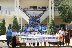 경북보건단체 의료봉사단, 캄보디아에서 '사랑의 인술' 전개