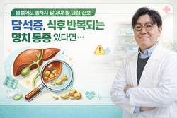 "식후 명치 통증, 단순 체증 아냐"…봄철 놓치기 쉬운 담석증 신호