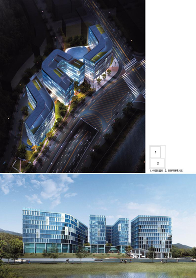 판교바이오센터 조감도