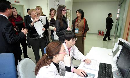 외국인 팸투어 일행 을지대학병원 방문