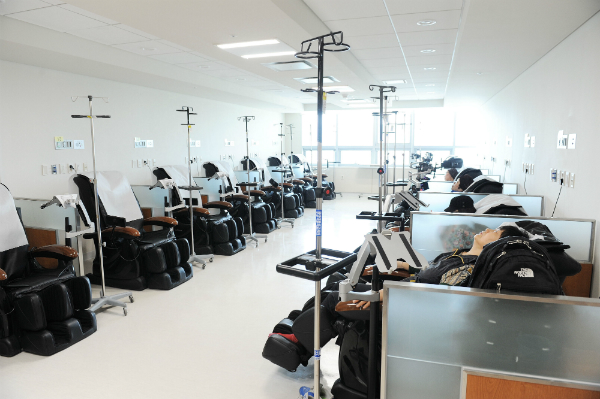 연세암병원 외래항암주사실.