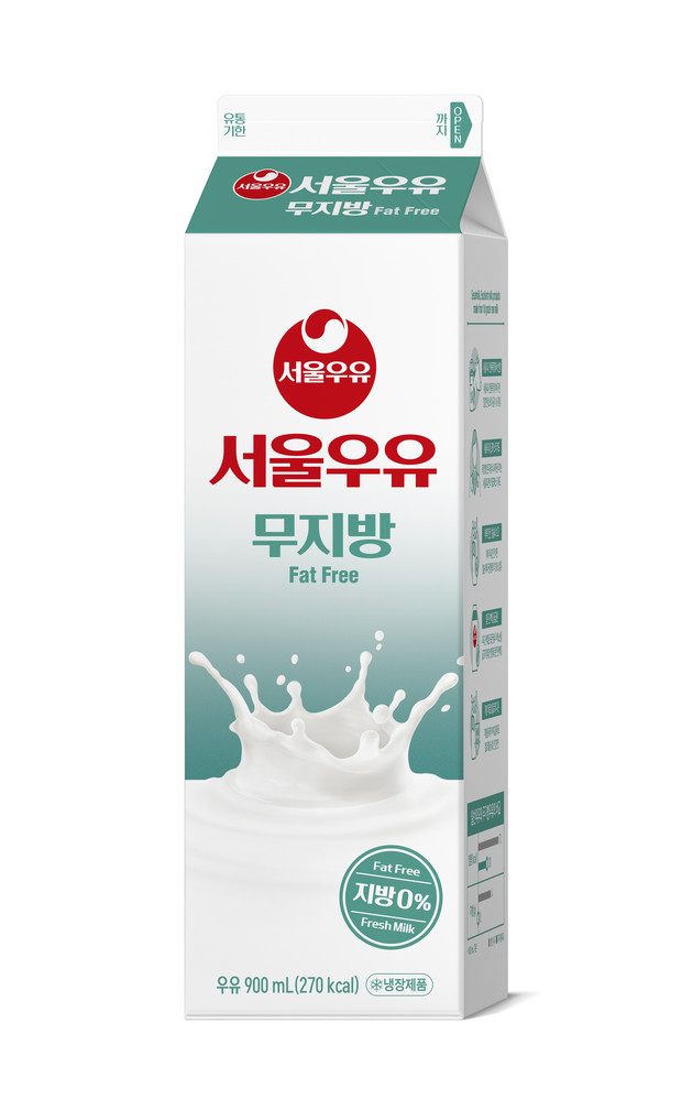 서울우유, 무지방 흰 우유 선보여