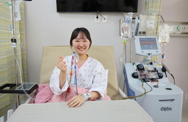 가천대 길병원 신생아집중치료실 간호사, 조혈모세포 기증