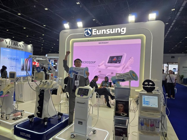 은성글로벌, 두바이 더마서 의료미용 기술력 입증