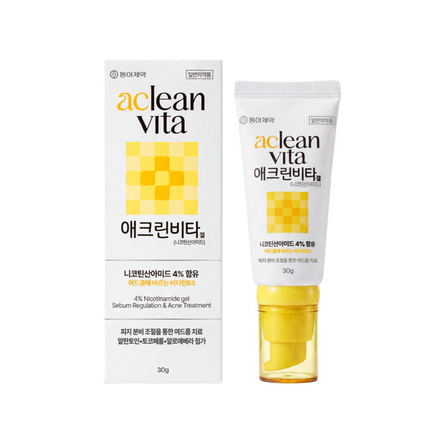동아제약, 여드름치료제 '애크린비타겔' 출시… 니코틴산아미드 4% 함유