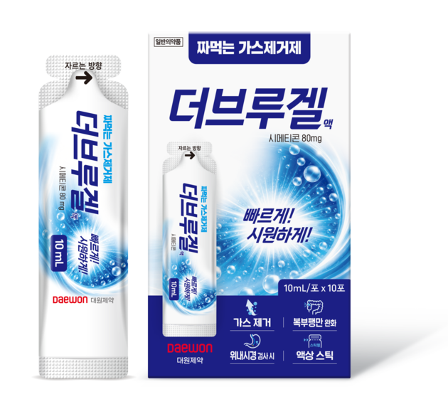 대원제약, 가스제거제 '더브루겔액'